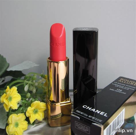 son chanel 136 melodieuse|Chanel Melodieuse (136) Rouge Allure Luminous Intense Lip.